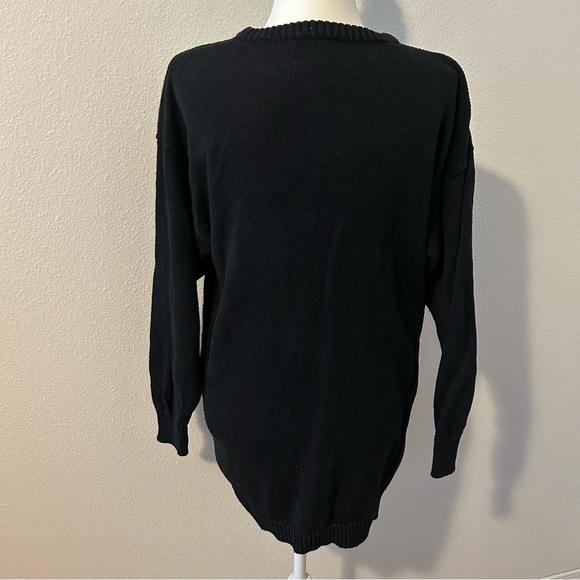 Vintage P’Galli ‘ugly’ Christmas sweater mini dress size M - Picture 2 of 7